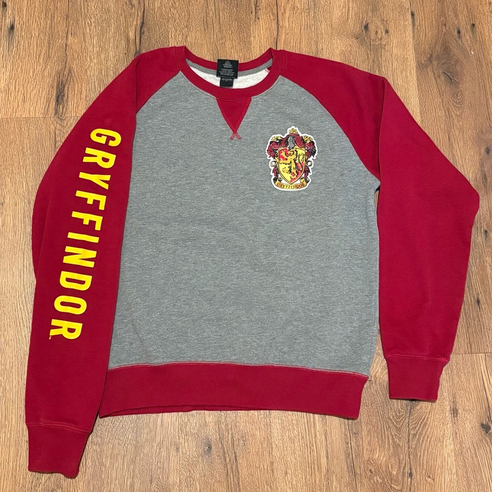 Gryffindor Red and Gray Men's Sweater